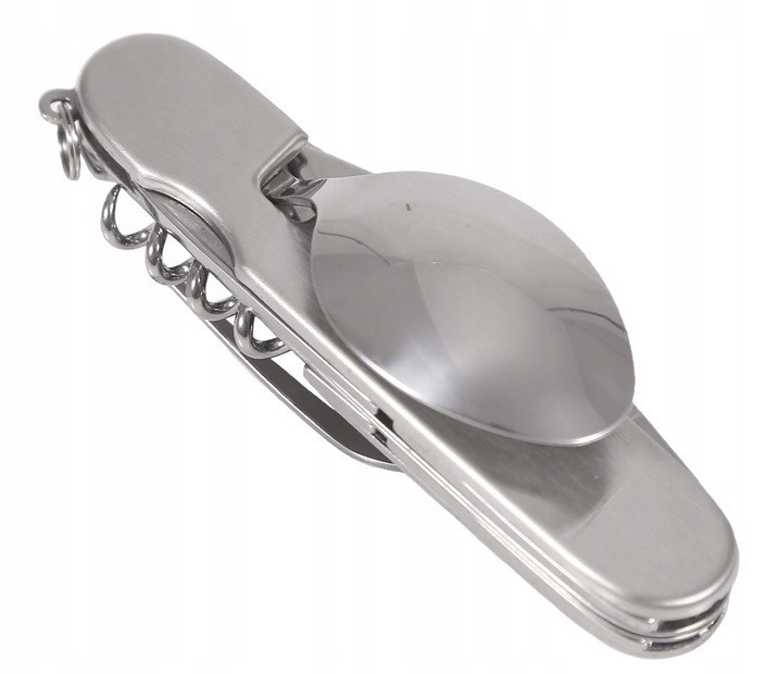 Туристичний Набір Столових приладів 6в1 + Чохол Mil-Tec від Sturm (14630000) Нержавіюча сталь Нововолинськ - фото 4