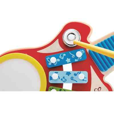 Музыкальная игрушка Hape Детская гитара Мини-оркестр 6 в 1 (E0335) Винница