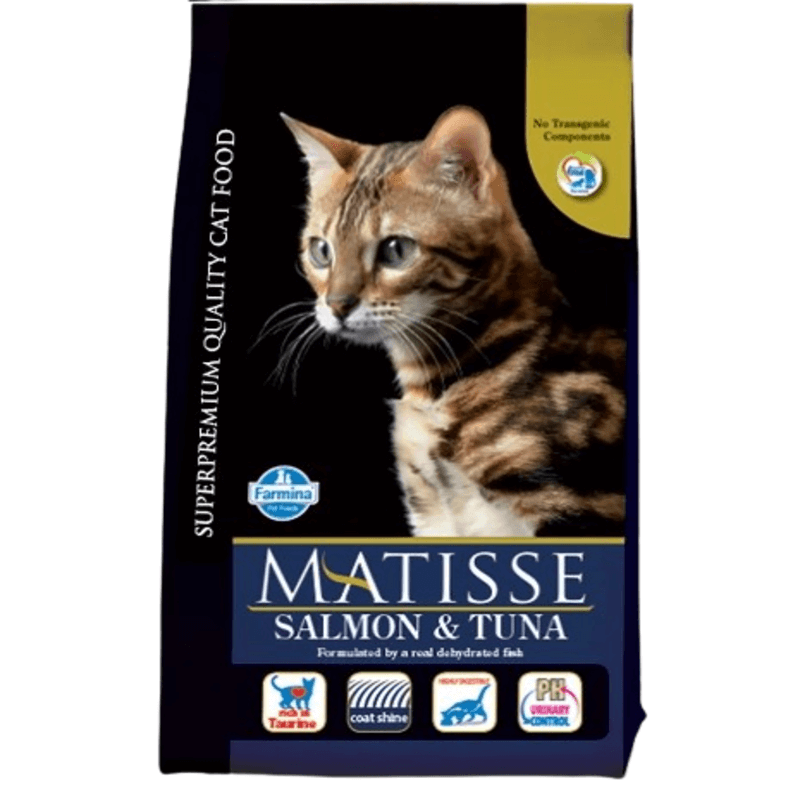 Сухий корм Farmina Matisse Adult Salmon & Tuna для дорослих котів, лосось та тунець, 10 кг Київ - фото 1