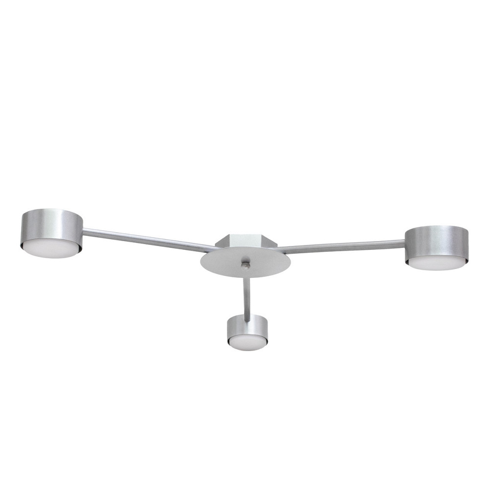 Люстра потолочная MSK Electric Copter на три круглых плафона под лампы GX53 NL 8040-3 AL Одесса - изображение 1