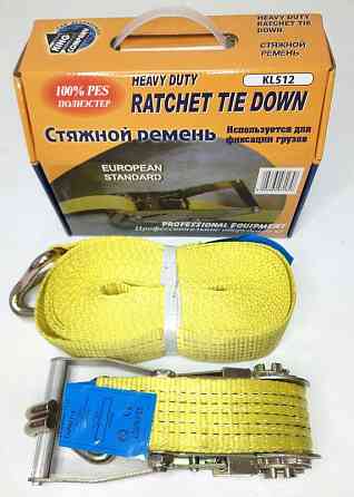 Стяжка вантажу 5T 50мм х12м KL-512-12M Винница