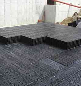 Дренажный блок для отвода воды в дренажных системах Graf 300 литров Киев