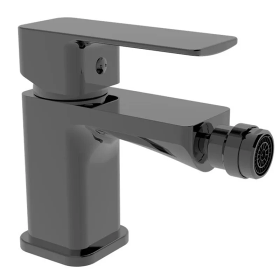 Смеситель для биде Haiba Kubus 002 GRAPHITE цвет графит кубический дизайн (HB9631) Чернівці