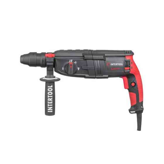 Перфоратор INTERTOOL WT‑017,1,0 кВт, 3,2 Дж, 0-1300 об/хв, 0-5100 уд/хв - ударний, надійний, зручний Львів