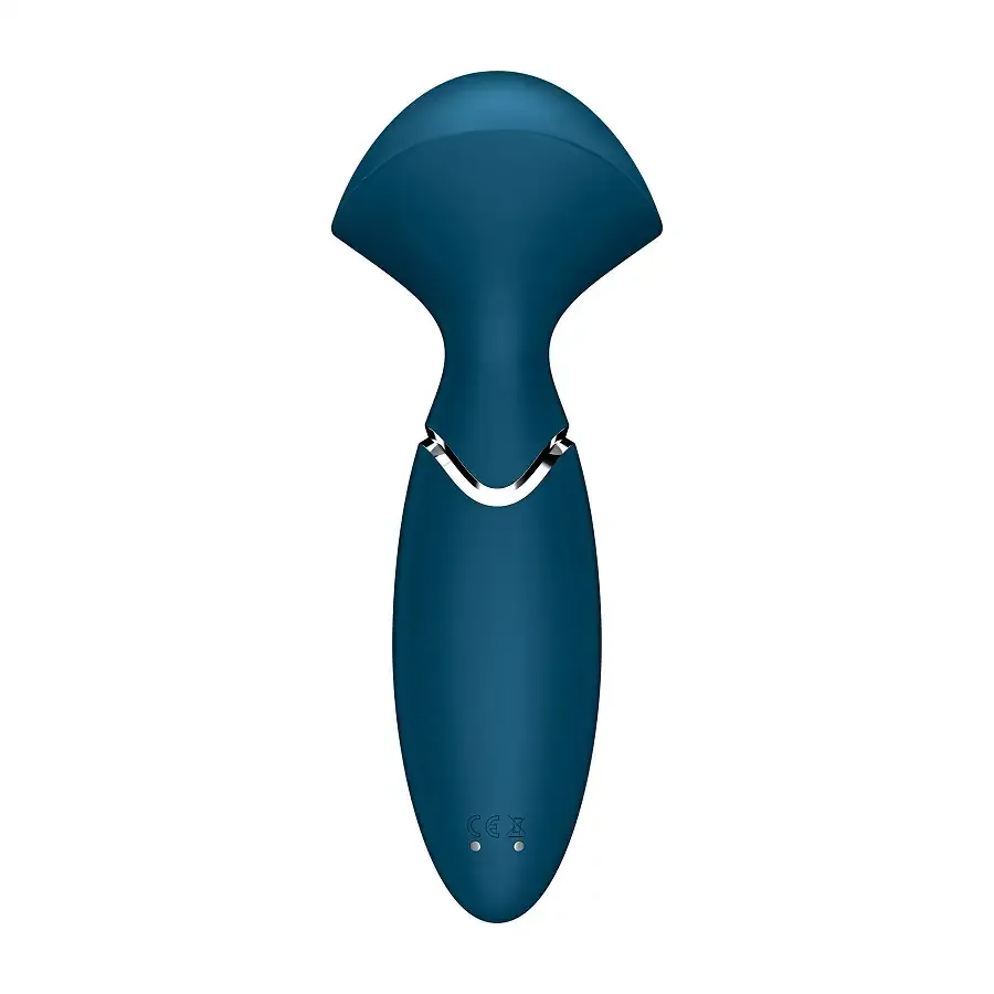 Вібромасажер Satisfyer Mini Wand-er Blue Львів - фото 4