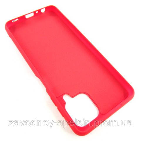 Samsung A22 A225 M32 M325 Чохол мікрофібра Silicone (червоний) Одеса - фото 3