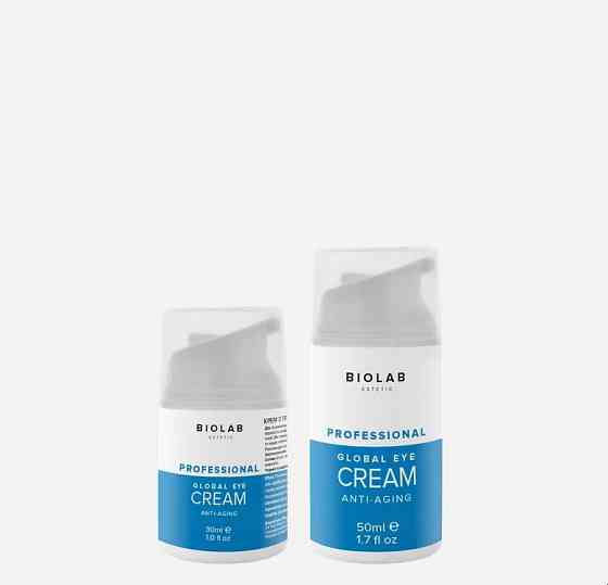 Крем з Трипептидом для орбітальної зони Global Eye Cream BIOLAB Estetic, 30 мл Дніпро