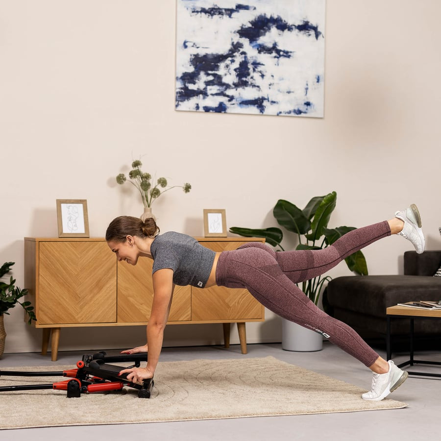 Степпер Hop-Sport HS-045S Slim красный Киев - изображение 9