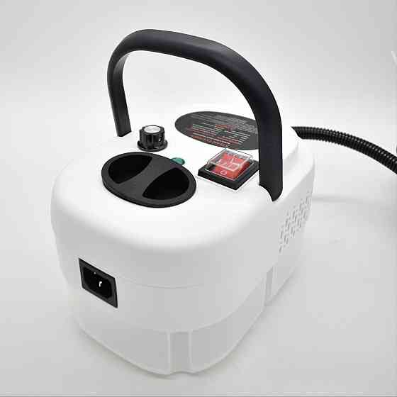 Портативный пароочиститель для дома, 2500Вт, 1,2л + 8 насадок / Парогенератор для уборки / Паровой очиститель Киев