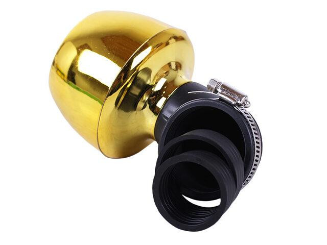 Фільтр нульовий "Турбіна" з крильчаткою золото Ø 48 мм 90° Мукачево - фото 3