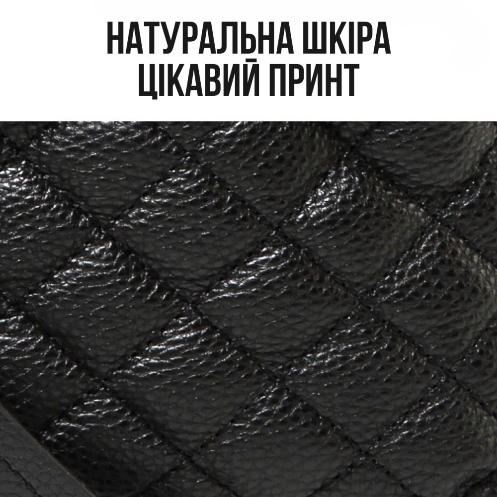 Женский городской кожаный рюкзак Tiding Bag (30 х 23 х 12см) наплечник из натуральной кожи Черный Винница - изображение 9