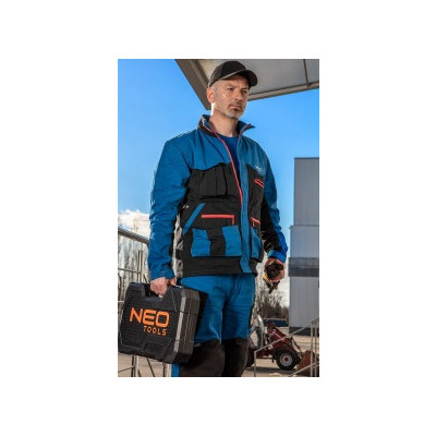 Куртка рабочая Neo Tools HD+, размер XL (54), 275 г/м2,хлопок, высокий воротник, карм (81-215-XL) Винница - изображение 2