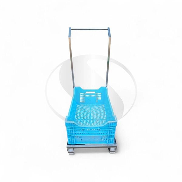 Візок для євро ящиків з ручкою Київ - фото 3