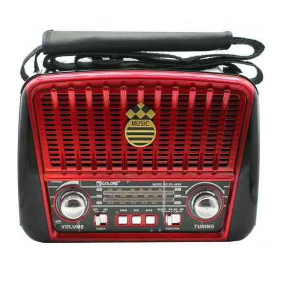 Всеволновой радиоприемник с телескопической антенной Golon, Классические радиоприемники на батарейках CR-49 Киев