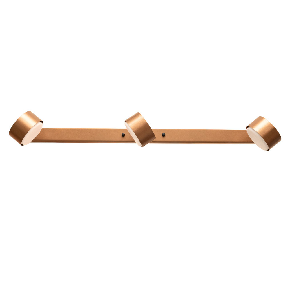 Настенный светильник MSK Electric Copter подсветка на три плафона GX53 античная медь NL 80400-3 CP Одесса - изображение 1