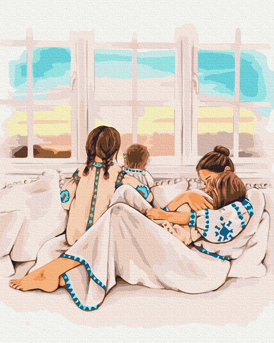 Материнское тепло ©Алла Березовская Киев - изображение 1
