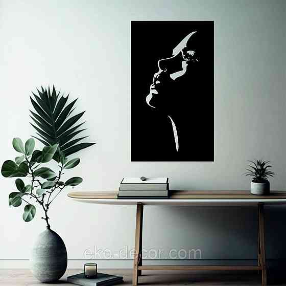 Декоративное настенное Панно «Женщина», Декор на стену 70*41 см Киев