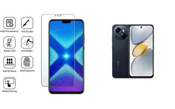 Защитное стекло NeoGlass для Tecno Spark Go 1 KL4 – ультрапрозрачное и устойчивое Киев