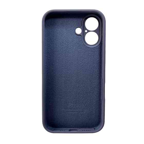 Чохол для iPhone 16 Silicone Full Case, Лавандовий сірий Київ