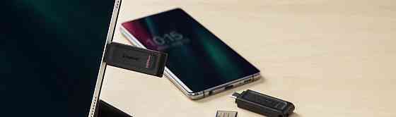 Флешка flash Kingston USB накопичувач 3.2 DT 70 128GB Type-C DT70 / 128GB Одеса