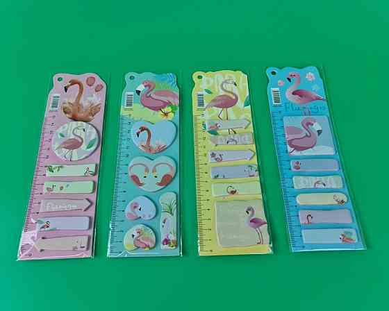 Блок для записей .проклеенный. цветной. 