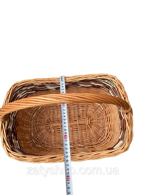 Корзина плетеная прямоугольная Киев - изображение 3