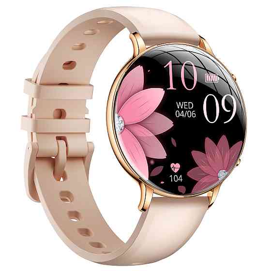 Умные женские часы Smart Rose Steel с фонариком (2 ремешка) Киев