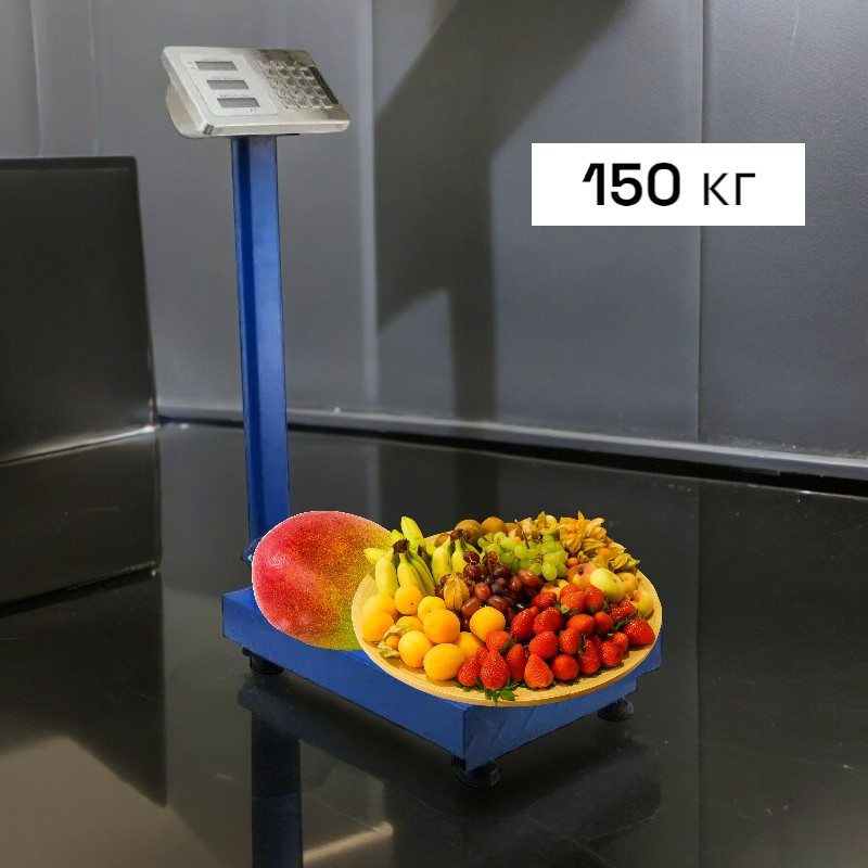 Весы товарные усиленные  MATARIX MX-421 150 кг 30*40 для бизнеса Одесса - изображение 1