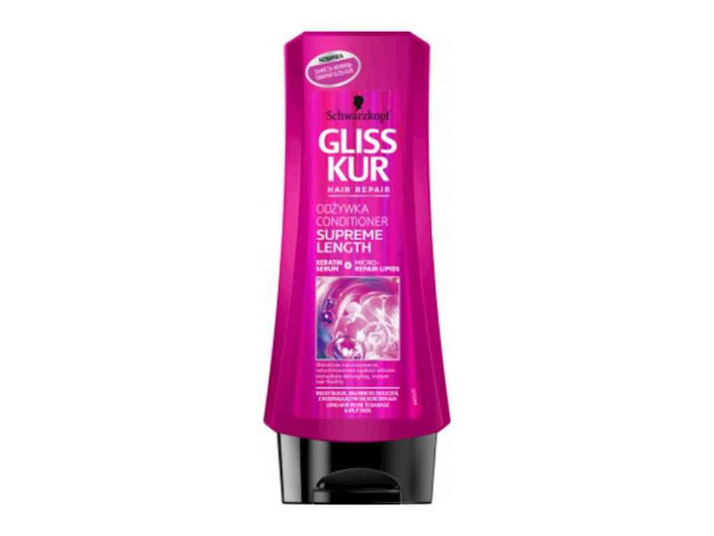 Бальзам 200мл Supreme Length ТМ GLISS KUR   Solmir Киев - изображение 1