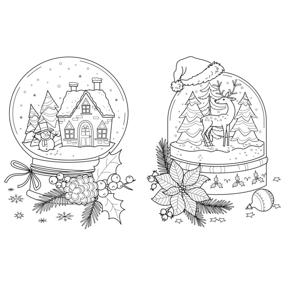 Большая книга раскрасок Рождество 1736023, 64 страницы Винница - изображение 4