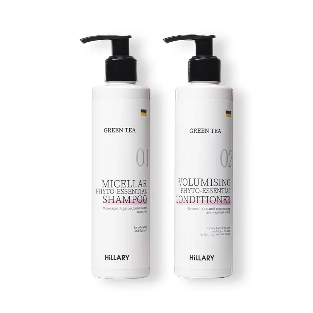 Набор для жирного типа волос Hillary Green Tea Phyto-essential Киев - изображение 1