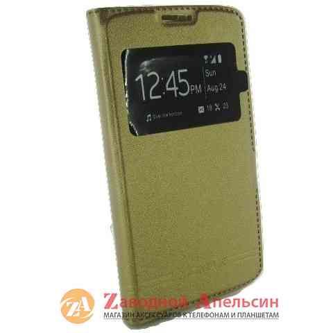 Чохол книжка Lenovo A1000 Smart Case gold Одеса