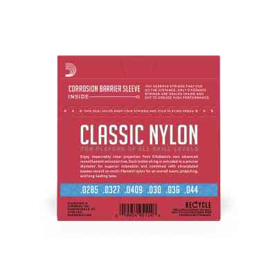 Струни для гітари D'Addario Student Classics Hard Tension (EJ27H) Вінниця