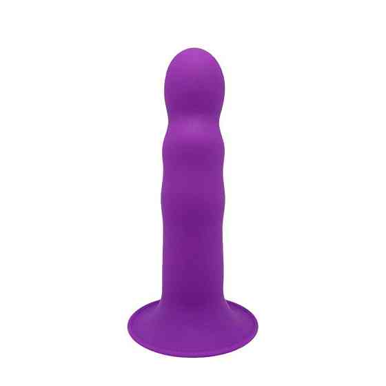 Дилдо з присоскою Adrien Lastic Hitsens 3 Purple, відмінно для страпона, діам. 4,1см, довжина 18,2см Sex Aura Київ