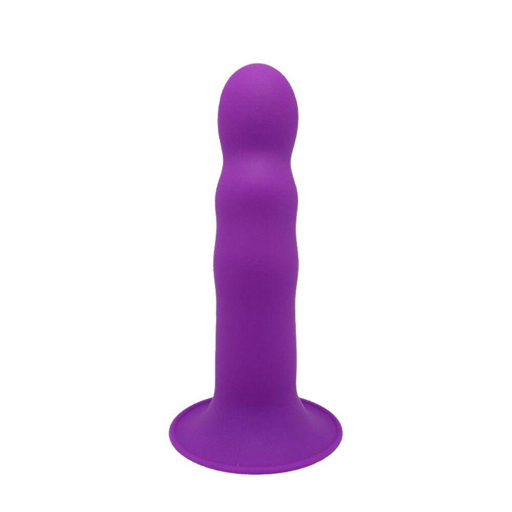 Дилдо з присоскою Adrien Lastic Hitsens 3 Purple, відмінно для страпона, діам. 4,1см, довжина 18,2см Sex Aura Київ - фото 1