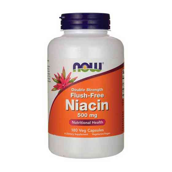 Flush-Free Niacin 500 mg Double Strength (180 veg caps) Луцк
