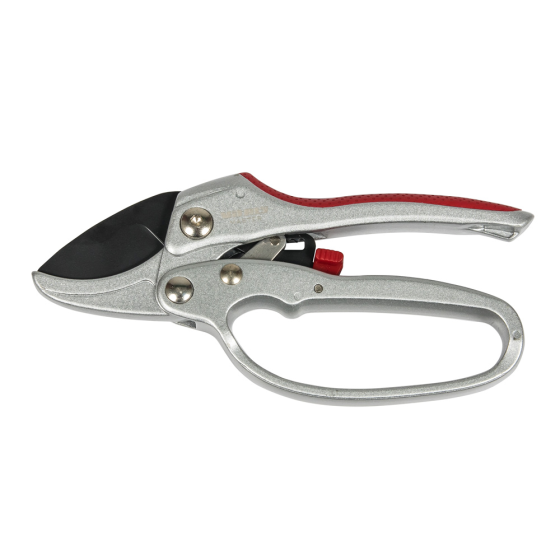 Секатор храповий Vitals Master PS-190-01R Premium : діаметр різу 20 мм, довжина 190 мм, вага 0.360 кг (123183) Київ