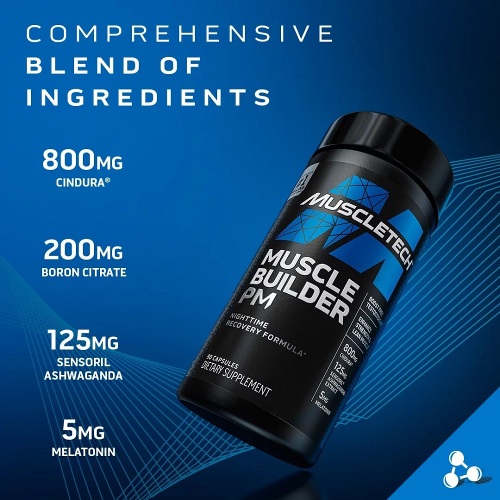 Вітаміни MuscleTech Muscle Builder PM 90caps Луцьк - фото 4