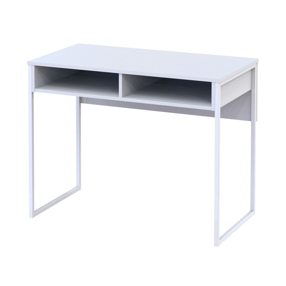Стол письменный с полкой Doros Барт 100х55х78,1 см Белый (DRS-011428) Львов - изображение 3