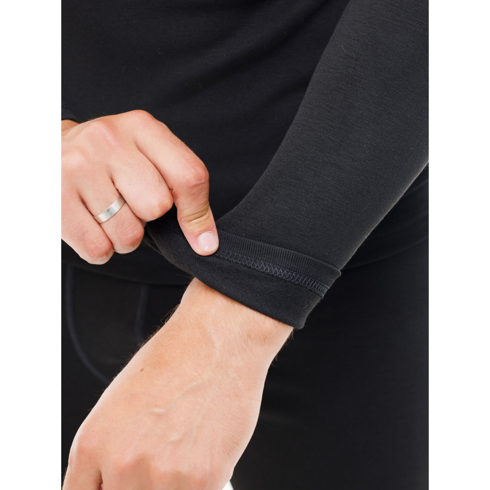 Комплект чоловічої термобілизни з утепленням, лонгслів і підштанники з манжетами Наталюкс 98-1608 S Київ - фото 7