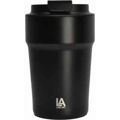 Термокружка Line Art Rhodes 380 мл чорний (60022322LA-01) Винница