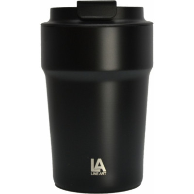 Термокружка Line Art Rhodes 380 мл чорний (60022322LA-01) Винница - изображение 1