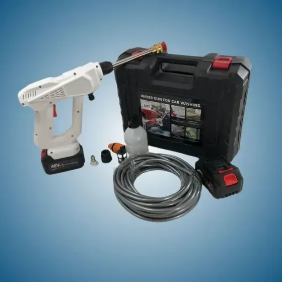 Мойка высокого давления 48v на 2 аккумулятора пистолет для мойки автомобиля, M-48 Коломыя