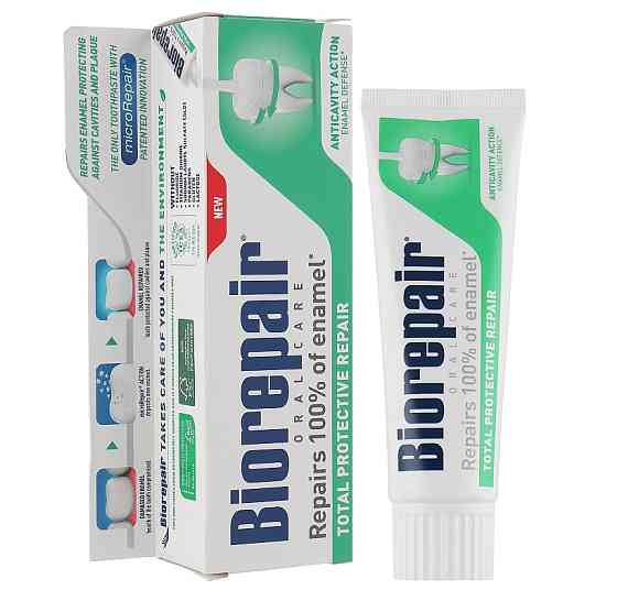 Зубна паста Абсолютний захист та відновлення Oralcare Total Protective Repair Biorepair 75 мл Киев