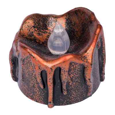 Украшение декоративное YES! Fun Хэллоуин "Bronze", 4*3 см, LED (973658) Винница