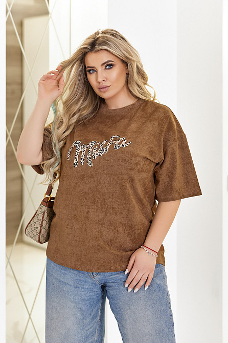 Оверсайз футболка тай-дай 