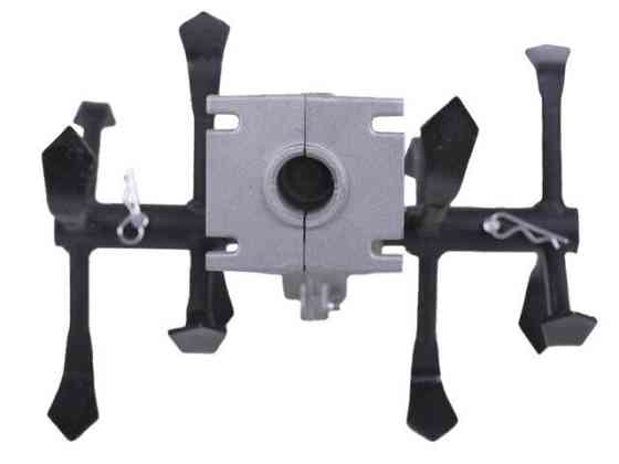 Насадка-культиватор 26*9T (гусиные лапки) для бензокосы Мукачево