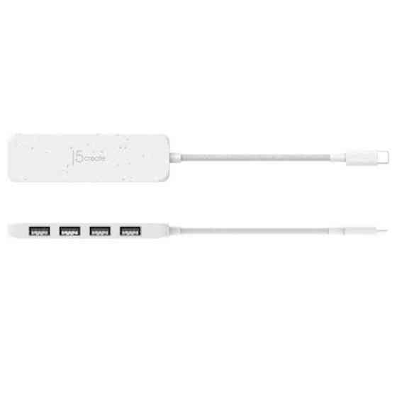 USB-хаб J5create 4 USB-A White (JCH341EW-N) ( 14605 ) Харків