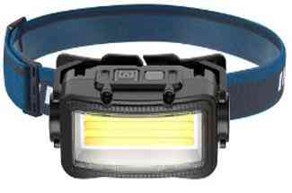 Налобний ліхтар Rablex RB956, жовтий+білий+червоний, 4хCOB, Сенсор, акум, Type-C Дніпро