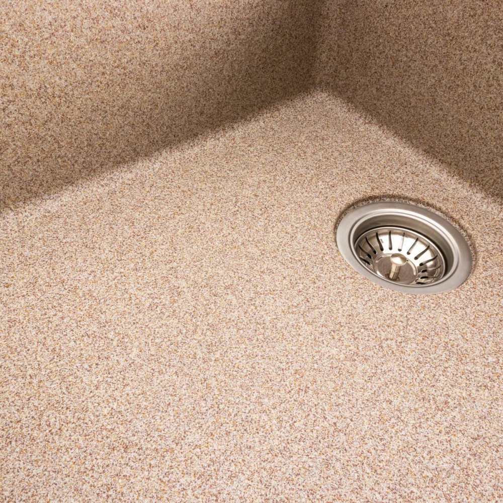 VALESO Гранітна мийка для кухні VALESO 7850 ROMA матова (карамель) Киев - изображение 4